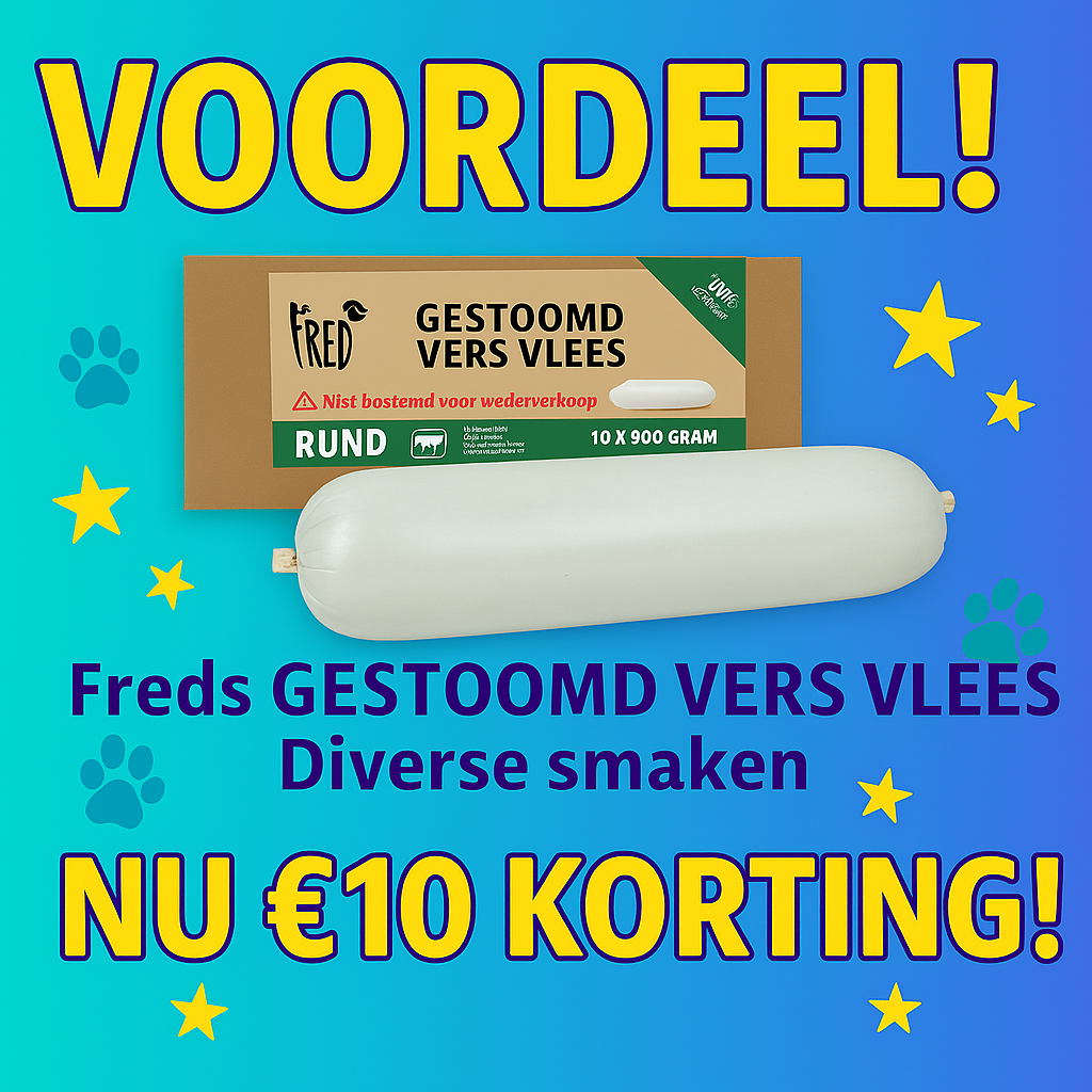 Actie: Freds Gestoomd Vers Vlees