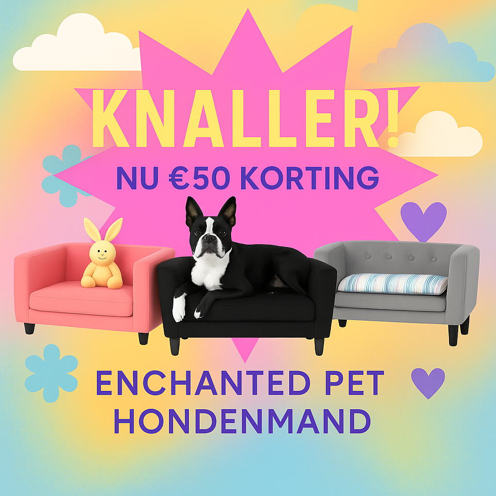 Actie: Enchanted Pet Hondenmand