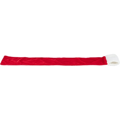 Trixie Xmas Sjaal Fluweellook Rood / Wit