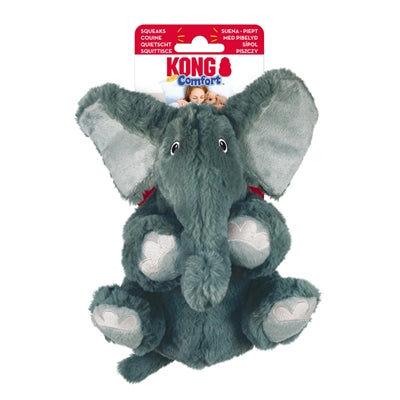 Kong Comfort Kiddos Olifant Grijs
