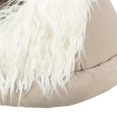 Trixie Xmas Tent Kabouter Velvet Look Beige