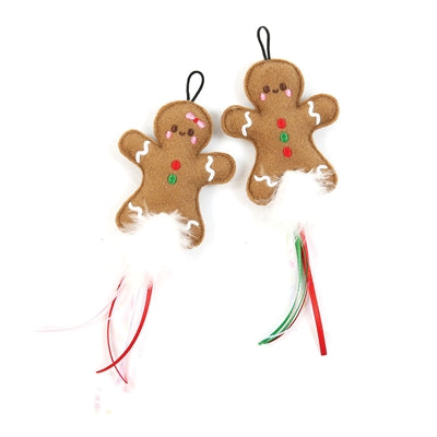 Happy Pet Gemberkoekman Met Veren En Sliertjes