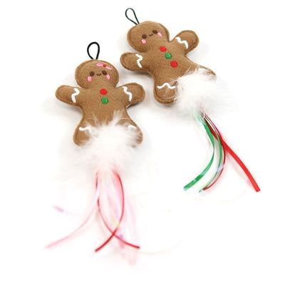 Happy Pet Gemberkoekman Met Veren En Sliertjes